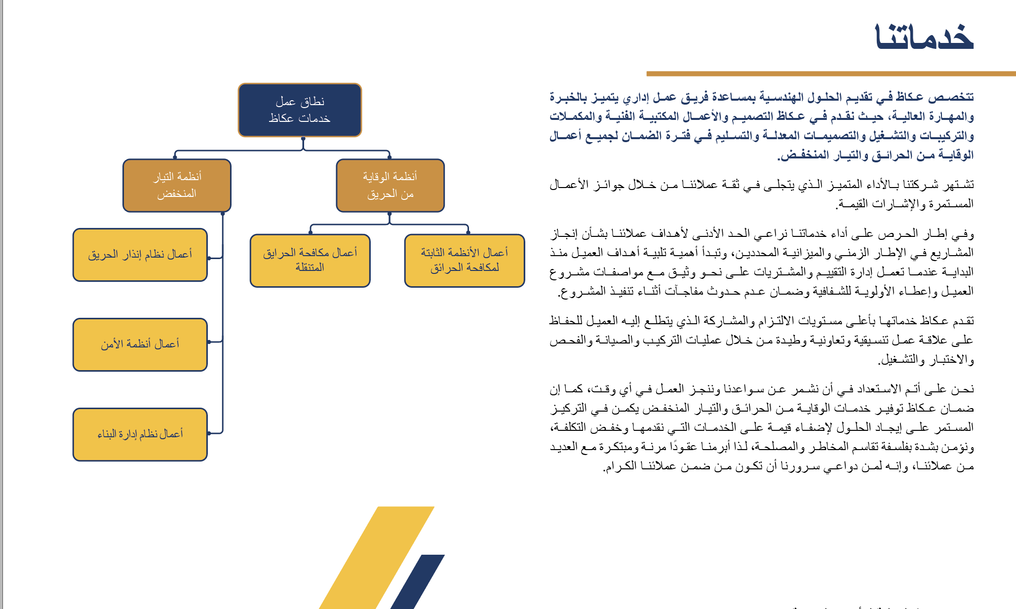 خدماتنا